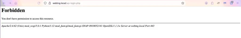 testing firefox log in page