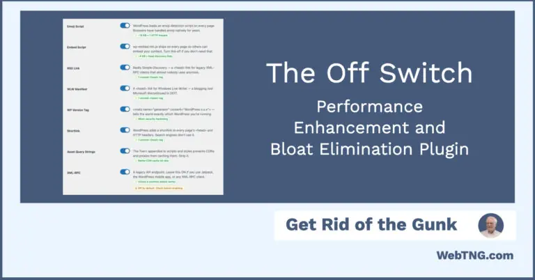 The off switch plugin