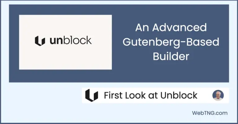 Unblock first look