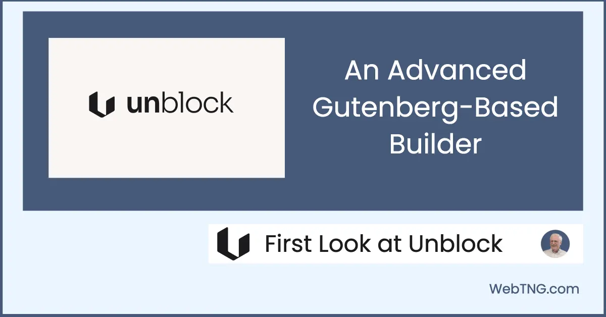 Unblock first look