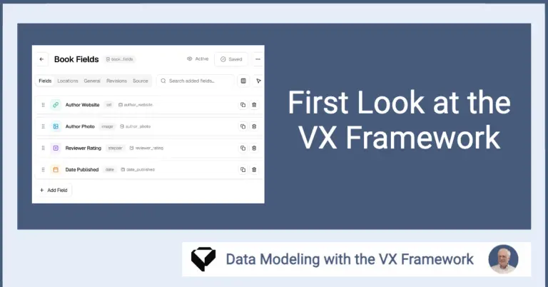 first look at the vx framework